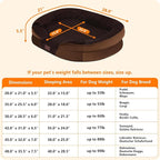 Dwanton Orthopedic Dog Bed for Medium Dogs - Image 4