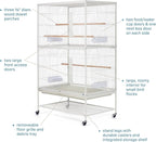 Prevue Pet Products Wrought Iron Bird Flight Cage - Image 4