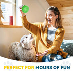SHARLOVY 3.5” Large Dog Toys Ball, 6 Pack Squeaky oys, Durable - Image 7
