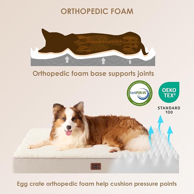 EHEYCIGA Orthopedic XL Dog Beds - Image 3