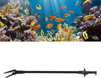 Aquarium Tweezer, 19.7 inch Aquarium Tongs, Water Plants Algae Plastic Clamp - Image 4