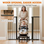 Mumeasy 36" Extra Tall Baby Gate - Image 3