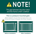 Babelio 36" Tall Auto Close Baby Gate - Image 10