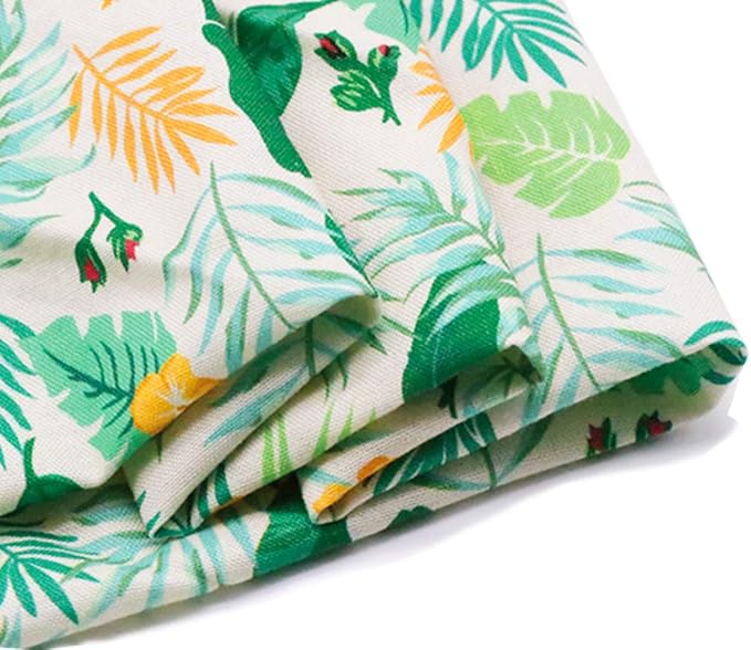 ARING PET Summer Dog Bandanas, Autumn Leaf Floral Kerchief Triangle Bibs Scarf - Image 3