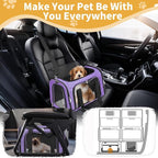 Soft-Sided Cat/Dog/Pet Carrier, Collapsible Pets Travel Carriers - Image 7