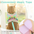 Cat Harness and Leash Set for Walking Escape Proof, Adjustable Kitten Harness - Image 5