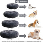 WNPETHOME Calming Dog Bed & Cat Bed, Anti-Anxiety Donut Small Dog Beds - Image 6