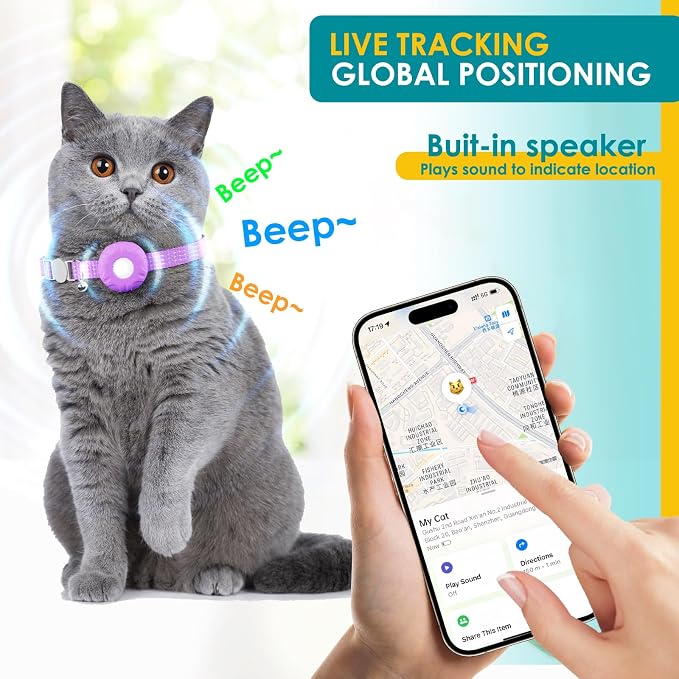 GPS Tracker for Cats, Cat Tracker Compatible - Image 3