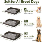 Orthopedic Dog Beds for Extra Large Dogs, Waterproof Egg Crate Foam XL Dog Bed - Image 6