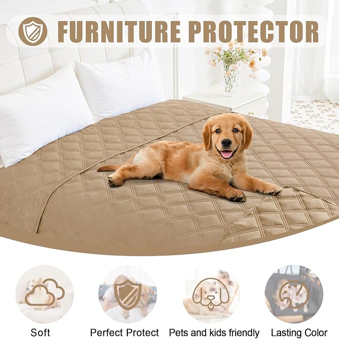Smiry Waterproof Dog Bed Cover Blanket 30x53, Soft Reversible Pet Blanket - Image 8