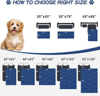 Smiry Waterproof Dog Bed Cover Blanket 82x120, Soft Reversible Pet Blanket - Image 6