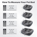 INVENHO Small Dog Bed for Small Dogs, Cat Beds for Indoor Cats Washable - Image 5