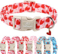Valentines Dog Collar for Large Dogs by Babolepet