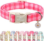 Girl Dog Collar for Puppy Small Dogs by Babolepet