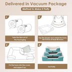 EHEYCIGA Orthopedic Dog Beds for Large Dogs, Waterproof Memory Foam Large Dog - Image 6