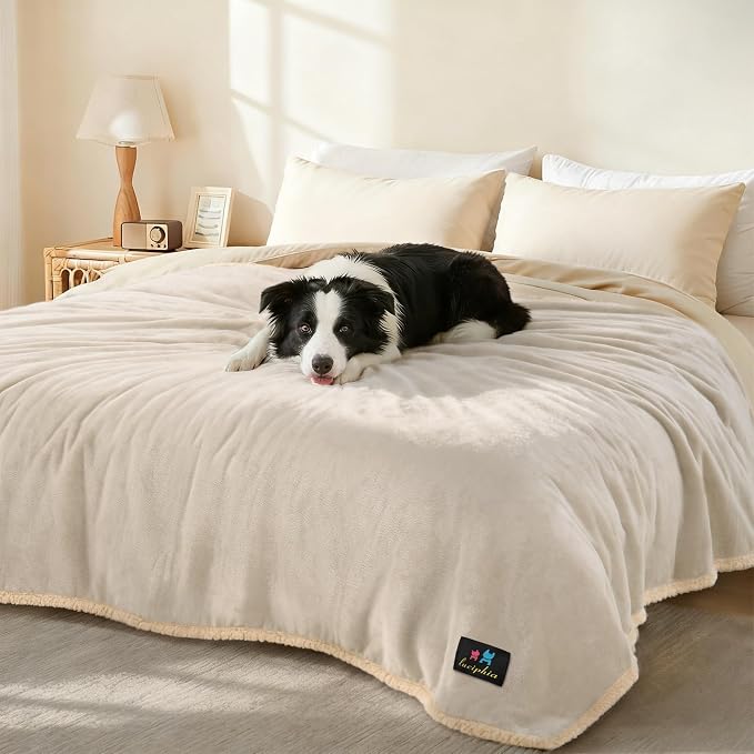 Luciphia Waterproof Pet Blanket, Liquid Pee Proof Dog Blanket by luciphia