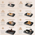 EHEYCIGA Orthopedic XL Dog Beds, Waterproof Memory Foam Dog Bed - Image 2