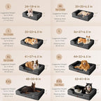 EHEYCIGA Orthopedic Dog Beds for Large Dogs, Waterproof Memory Foam Large Pet - Image 2
