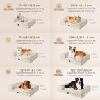 EHEYCIGA Orthopedic Dog Bed for Medium Dogs, Waterproof Memory Foam Medium Dog - Image 5