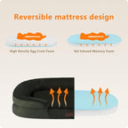 Dwanton Orthopedic Dog Bed for Medium Dogs - Image 3