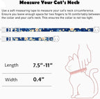 2 Pack Cotton Breakaway Cat Collars Set - Image 7