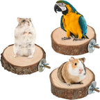 36 PCS Bird Perches Stand Toy, Natural Wood Parrot Perch Stand Bird Cage - Image 3