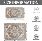 2 Pack Dog Food Mats for Floors, Absorbent and Quick-Drying Pet Cat Food Mat - Image 6