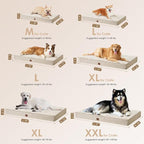 EHEYCIGA Waterproof Dog Bed Orthopedic 35"x23", Memory Foam Pet Bed - Image 3