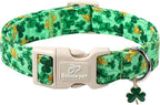 St. Patrick's Day Dog Collar for Small Dogs by Babolepet