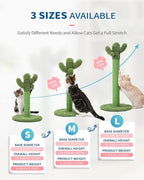 Made4Pets 34" Tall Cat Scratching Post, Cactus Cat Scratcher Kitten Scratching - Image 2