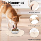 Ptlom Silicone Pet Food Mat for Dogs and Cats Placemat 2Pcs, Waterproof - Image 7