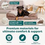 Furhaven Orthopedic Dog Bed for Large/Medium Dogs w/ Removable Bolsters & - Image 5