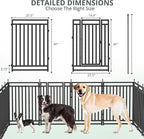 Dog Playpen Dog Fence Outdoor for Yard 47" H - Image 2