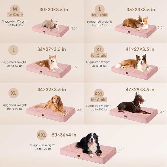 EHEYCIGA Orthopedic XXL Dog Beds - Image 4