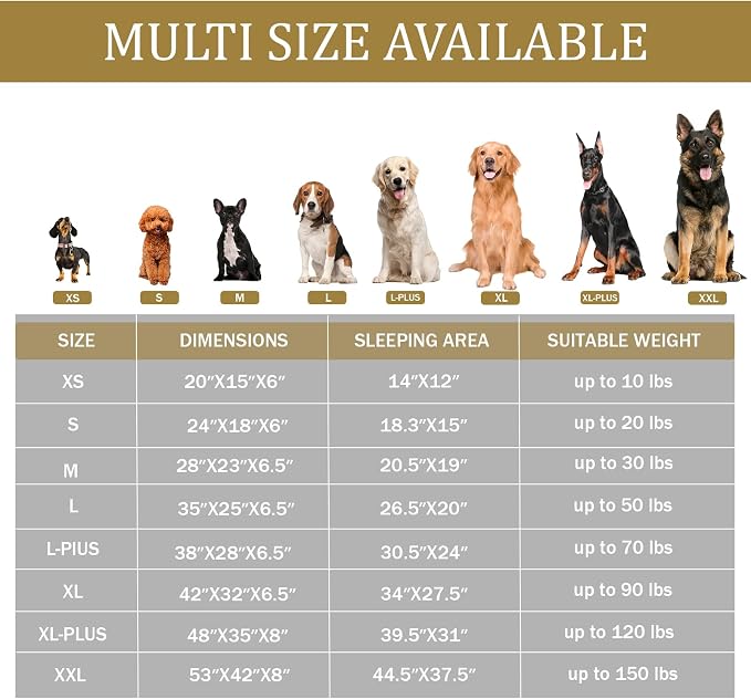 Bedfolks Orthopedic Dog Bed XXL, Waterproof Dog Sofa Bed - Image 5