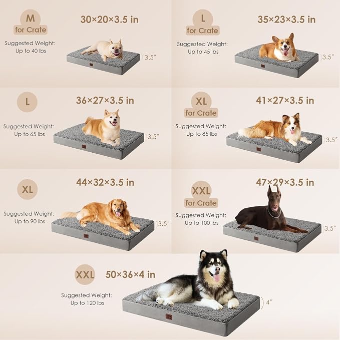 EHEYCIGA Orthopedic Dog Beds for Large Dogs - Image 6
