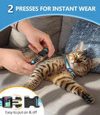 Halypet Cat Harness and Leash Set, Escape Proof Cat Harness, Safe Kitten Harness - Image 8