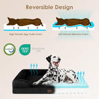 EHEYCIGA Orthopedic Dog Beds for Extra Large Dogs, Waterproof Memory Foam XXL - Image 5
