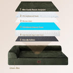 EHEYCIGA Large Dog Bed Memory Foam - Image 5