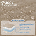 Waterproof Couch Covers for Pets, Waterproof Dog Bed Cover, Anti-Slip Soft Dog - Image 2