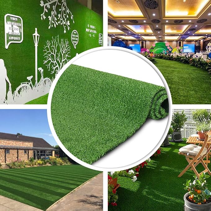 Synthetic Artificial Grass Turf 6FTX69FT, Indoor Outdoor Balcony Garden Pet Rug by %C2%B7Petgrow%C2%B7