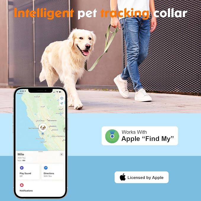 BONSO 2-in-1 GPS Tracker for Dogs: Smart Collar - Image 5