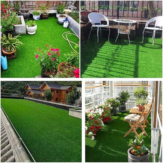 Synthetic Artificial Grass Turf 6FTX69FT, Indoor Outdoor Balcony Garden Pet Rug - Image 9