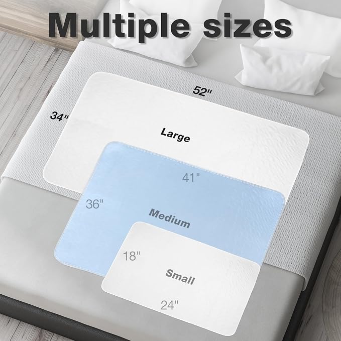 Bed Pads Washable Waterproof, Waterproof Mattress Protector & Washable Pee Pads - Image 5
