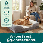 Furhaven Orthopedic Dog Bed for Large Dogs w/ Removable Bolsters & Washable - Image 9