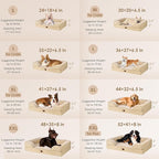EHEYCIGA Orthopedic Dog Beds for Extra Large Dogs, Waterproof Memory Foam XXL - Image 2