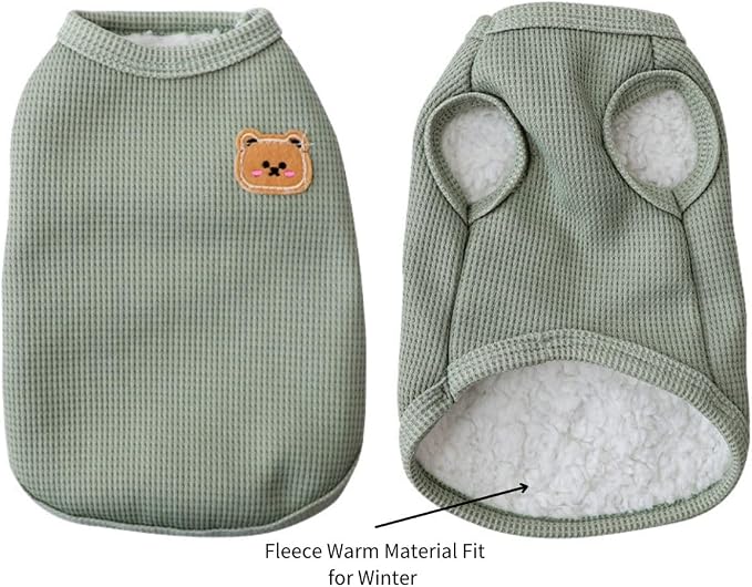 Fleece Cotton Dog Shirt & Cat Tee - Image 2