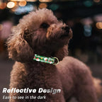 Reflective Dog Collar, Cute Christmas Style Dog Collar - Image 3