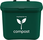 Small Green Compost Bin Container by RecyclingRules