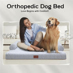 Orthopedic Waterproof Dog Bed for Extra Large Dog Sofa Comfy Pet Bed - Image 8